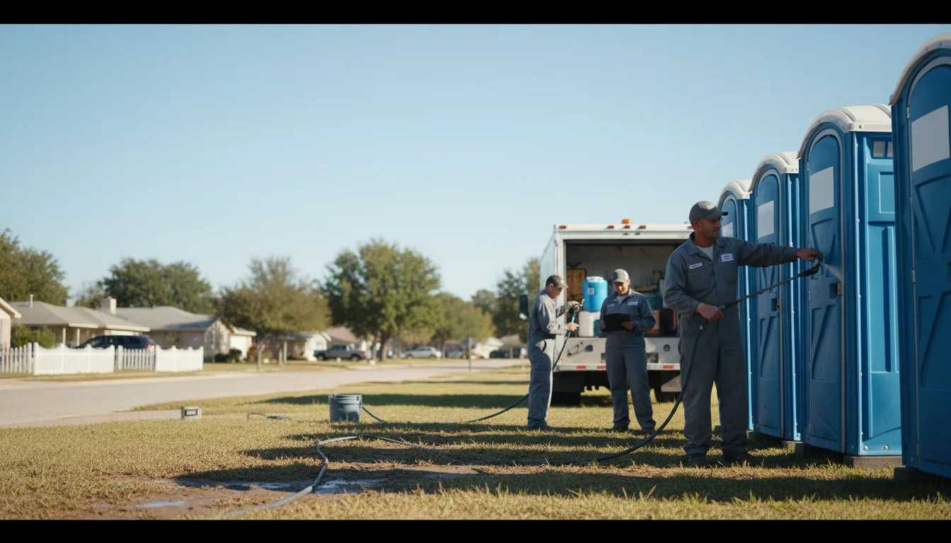 Long-Term Portable Toilet Rental in Sullivan, OH near me